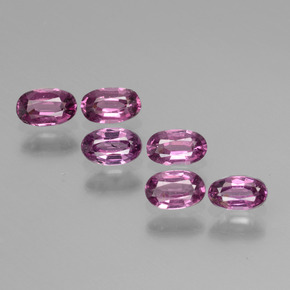 0.3ct Oval Facet Pinkish Rose Rhodolite Garnet Gem for sale 0.3ct Oval Facet Pinkish Rose Rhodolite Garnet Gem (ID: 439499)