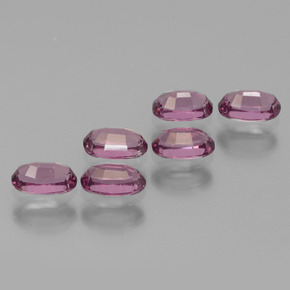Rhodolite Garnet Gemstones in 5 x 3 mm (calibrated) Size for Sale, Rhodolite Garnet Stones in Pinkish Rose Color