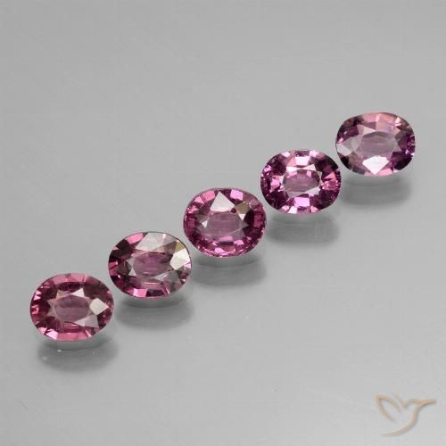 2.19ctw Natural Deep Magenta-Pink Rhodolite Garnet, Oval, VS