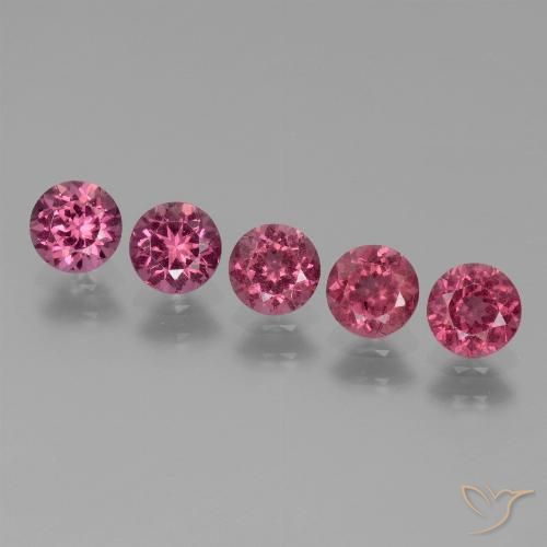 2.51ctw Natural Medium Purple Rhodolite Garnet, Round, VS