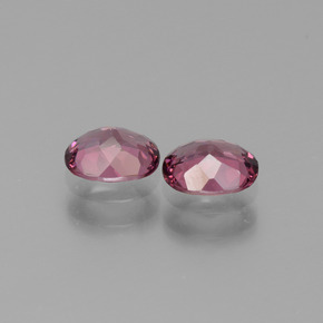 Rhodolite Garnet Gemstone in 5.6 x 4.5 mm Size for Sale, Rhodolite Garnet Stone in Pinkish Rose Color