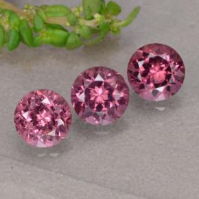 1.90 ctw Purple Rhodolite Garnet Stones, Natural Rhodolite Garnet in Round Facet Shape for Sale