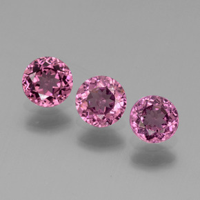 0.4ct Round Facet Pinkish Rose Rhodolite Garnet Gem for sale 0.4ct Round Facet Pinkish Rose Rhodolite Garnet Gem (ID: 440969)