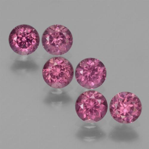 0.4ct Round Facet Pinkish Rose Rhodolite Garnet Gem for sale 0.4ct Round Facet Pinkish Rose Rhodolite Garnet Gem (ID: 441013)