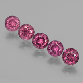 0.7ct Round Facet Pinkish Rose Rhodolite Garnet for sale thumb image of 0.7ct Round Facet Pinkish Rose Rhodolite Garnet (ID: 441069)