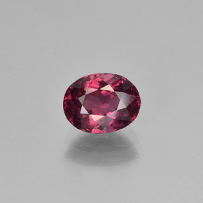 1.6ct Oval Facet Pinkish Rose Rhodolite Garnet Gem for sale 1.6ct Oval Facet Pinkish Rose Rhodolite Garnet Gem (ID: 450853)