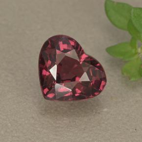 2ct Heart Facet Raspberry Red Rhodolite Garnet Gem for sale 2ct Heart Facet Raspberry Red Rhodolite Garnet Gem (ID: 497364)