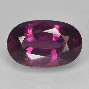 4.7ct Oval Facet Raspberry Red Rhodolite Garnet Gem for sale 4.7ct Oval Facet Raspberry Red Rhodolite Garnet Gem (ID: 499579)