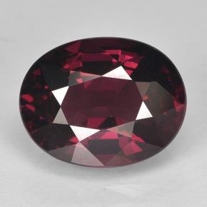 5.4ct Oval Facet Raspberry Red Rhodolite Garnet Gem for sale 5.4ct Oval Facet Raspberry Red Rhodolite Garnet Gem (ID: 499580)