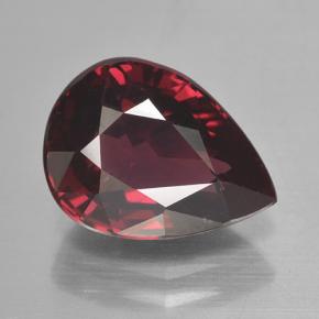 5.6ct Pear Facet Raspberry Red Rhodolite Garnet for sale thumb image of 5.6ct Pear Facet Raspberry Red Rhodolite Garnet (ID: 499581)