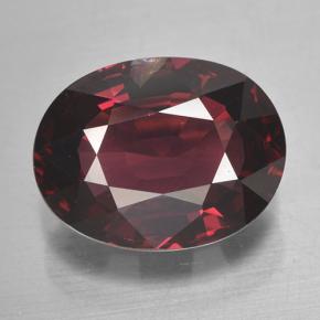 5.4ct Oval Facet Raspberry Red Rhodolite Garnet Gem for sale 5.4ct Oval Facet Raspberry Red Rhodolite Garnet Gem (ID: 499582)