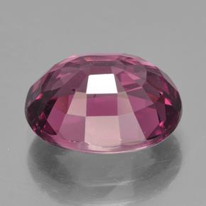 Rhodolite Garnet Gemstone in 11 x 9 mm (calibrated) Size for Sale, Rhodolite Garnet Stone in Raspberry Red Color