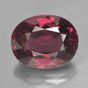 10.6ct Oval Facet Raspberry Red Rhodolite Garnet for sale thumb image of 10.6ct Oval Facet Raspberry Red Rhodolite Garnet (ID: 499584)