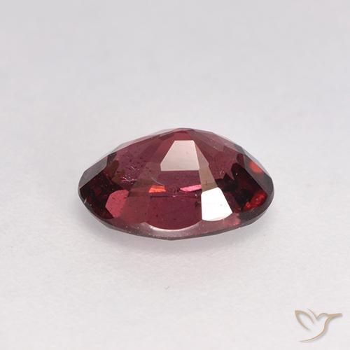 Rhodolite Garnet Gemstone in 7 x 5 mm (calibrated) Size for Sale, Rhodolite Garnet Stone in Medium Red Color