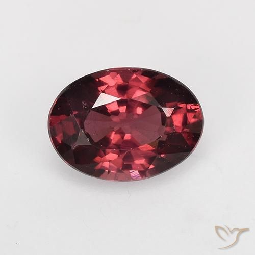 1.04ct Natural Wine Red Rhodolite Garnet, Oval, VS