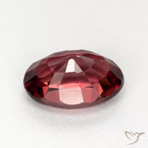 Rhodolite Garnet Gemstone in 7 x 5 mm (calibrated) Size for Sale, Rhodolite Garnet Stone in Dark Red Color