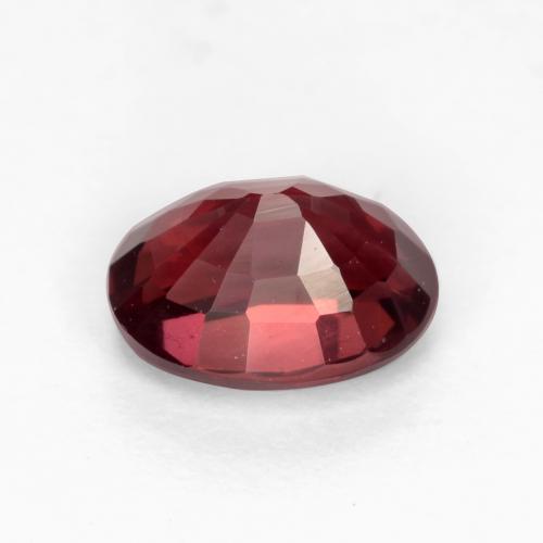 Rhodolite Garnet Gemstone in 6.6 x 5 mm Size for Sale, Rhodolite Garnet Stone in Deep Blood Red Color