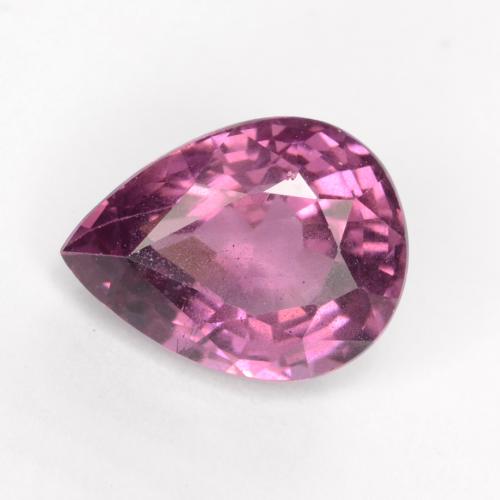 Medium Purple Родолит Гранат Камень - 2.1ct Фасетная Груша (ID: 550374)