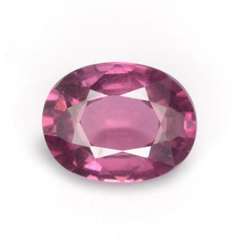 Grape Родолит Гранат Камень - 2.2ct Фасетный Овал (ID: 550383)