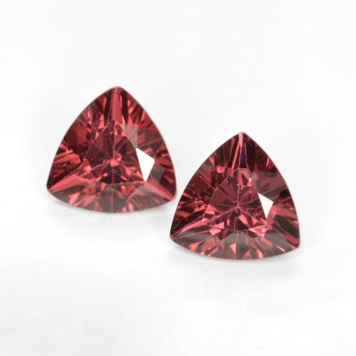 红紫色 红榴石 Gem - 0.5ct 肥三角切面 (ID: 560416)