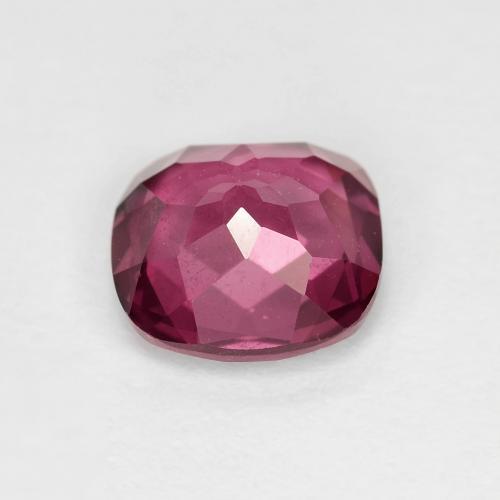 Rhodolite Garnet Gemstone in 7.4 x 7.2 mm Size for Sale, Rhodolite Garnet Stone in Reddish Purple Color