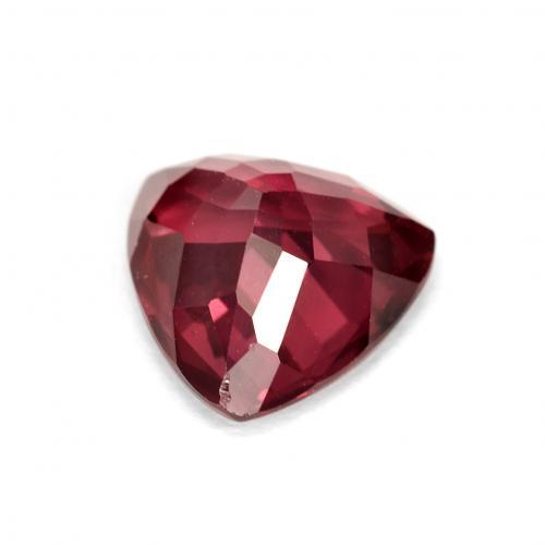 Rhodolite Garnet Gemstone in 9.1 x 8.4 mm Size for Sale, Rhodolite Garnet Stone in Medium-Dark Red Color