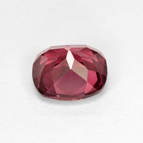 Rhodolite Garnet Gemstone in 7.2 x 6.7 mm Size for Sale, Rhodolite Garnet Stone in Berry Purple Color