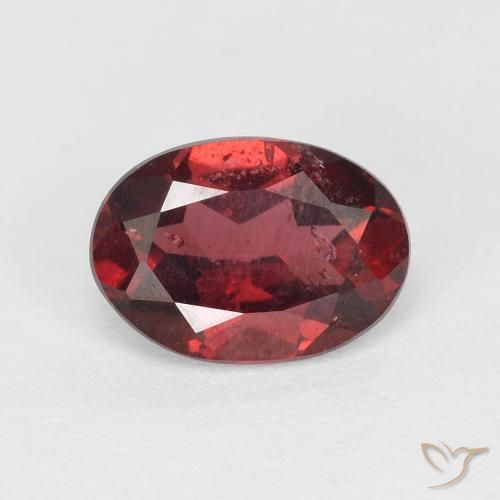 1.02 ct Oval Cut Rhodolite Garnet, 7.1 x 5.1 mm From Mozambique, Photo A