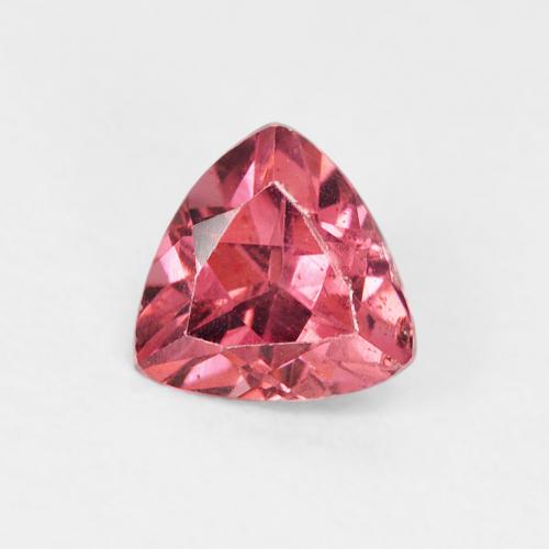 0,56ct Sfaccettatura trilliant rosso Granato di rodolite dal Mozambico, Dimension 5,1 x 5mm, Natural non trattati Gemstone, VS Clarity, 1 piece Granato di rodolite in marmellata rossa Color, Mohs Hardness of 6,5 - 7,5 adatto per gioielli da indossare ogni giorno, Photo A