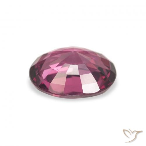 Rhodolite Garnet Gemstone in 9 x 7 mm (calibrated) Size for Sale, Rhodolite Garnet Stone in Medium Purple Color