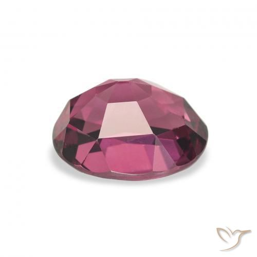 Rhodolite Garnet Gemstone in 9 x 7 mm (calibrated) Size for Sale, Rhodolite Garnet Stone in Pink Berry Purple Color