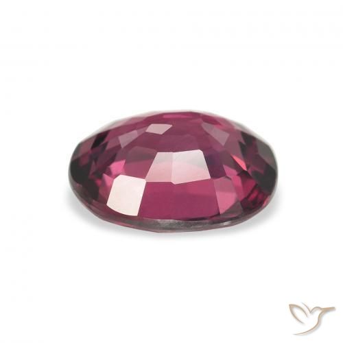 Rhodolite Garnet Gemstone in 9 x 7 mm (calibrated) Size for Sale, Rhodolite Garnet Stone in Magenta-Pink Color
