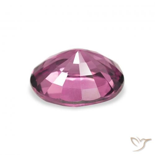 Rhodolite Garnet Gemstone in 9 x 7 mm (calibrated) Size for Sale, Rhodolite Garnet Stone in Reddish Purple Color