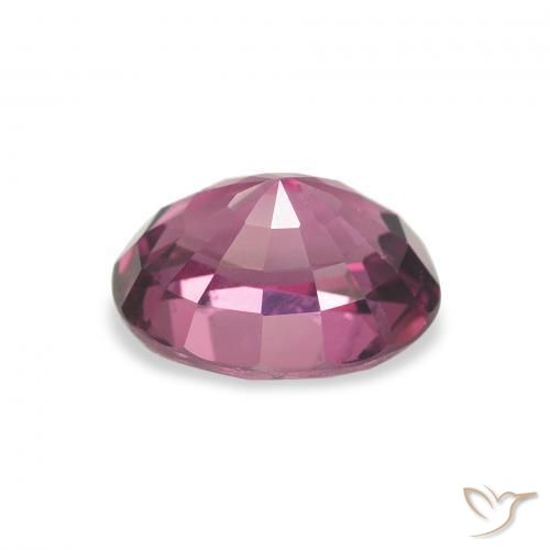 Rhodolite Garnet Gemstone in 8.7 x 6.5 mm Size for Sale, Rhodolite Garnet Stone in Rapberry Red Color
