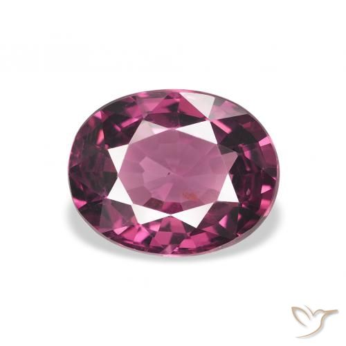2.40ct Natural Magenta-Pink Rhodolite Garnet, Oval, VVS-VS
