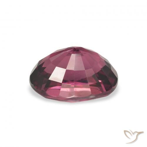 Rhodolite Garnet Gemstone in 8.7 x 6.6 mm Size for Sale, Rhodolite Garnet Stone in Berry Purple Color