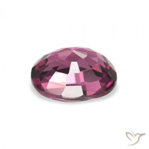 Rhodolite Garnet Gemstone in 9 x 7 mm (calibrated) Size for Sale, Rhodolite Garnet Stone in Medium Purple Color