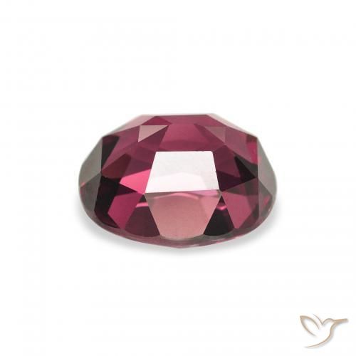 Rhodolite Garnet Gemstone in 8.6 x 7.4 mm Size for Sale, Rhodolite Garnet Stone in Reddish Purple Color