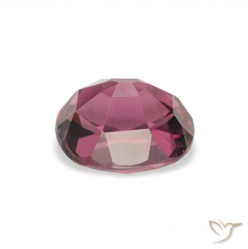 Rhodolite Garnet Gemstone in 7.9 x 6.7 mm Size for Sale, Rhodolite Garnet Stone in Medium Purple Color