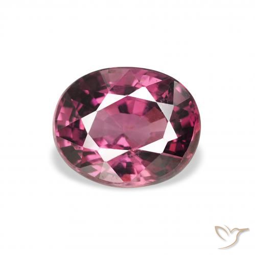 2.02ct Natural Pink Berry Purple Rhodolite Garnet, Oval, VS