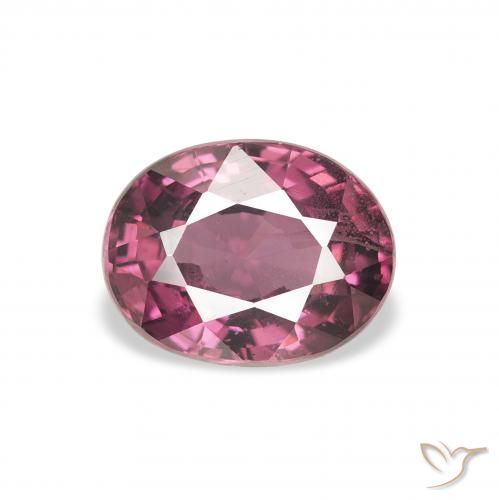 2.13ct Natural Medium Purple Rhodolite Garnet, Oval, VS
