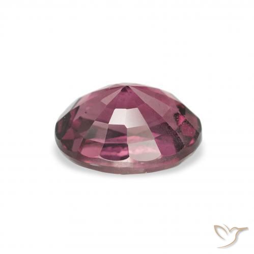 Rhodolite Garnet Gemstone in 8.2 x 6.3 mm Size for Sale, Rhodolite Garnet Stone in Medium Purple Color