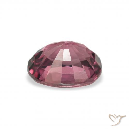 Rhodolite Garnet Gemstone in 8.2 x 6.5 mm Size for Sale, Rhodolite Garnet Stone in Pink Berry Purple Color