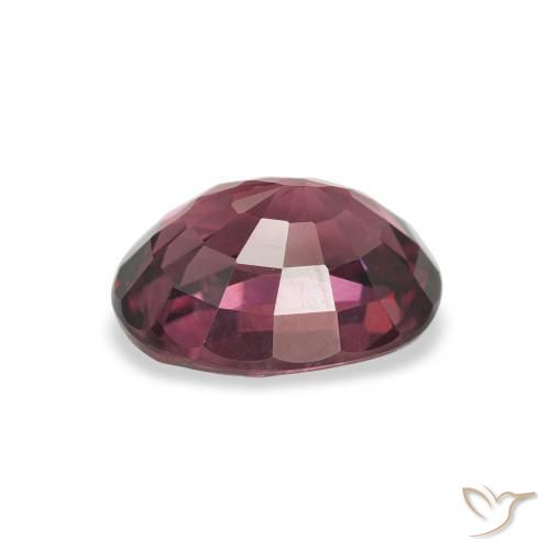 Rhodolite Garnet Gemstone in 8.5 x 6.7 mm Size for Sale, Rhodolite Garnet Stone in Reddish Purple Color