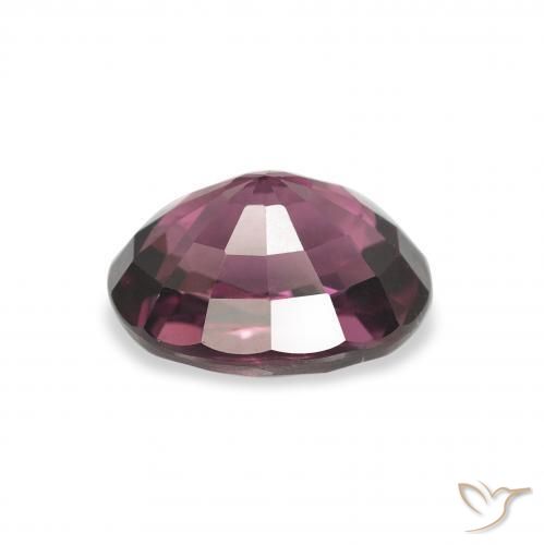 Rhodolite Garnet Gemstone in 8.4 x 6.3 mm Size for Sale, Rhodolite Garnet Stone in Medium Purple Color