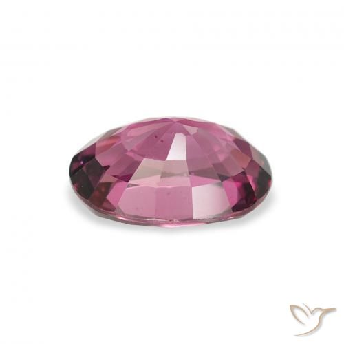 Rhodolite Garnet Gemstone in 8.6 x 6.4 mm Size for Sale, Rhodolite Garnet Stone in Magenta-Pink Color