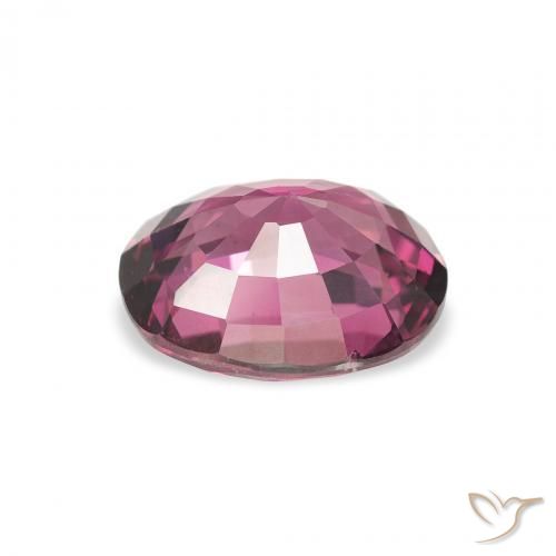 Rhodolite Garnet Gemstone in 9 x 7 mm (calibrated) Size for Sale, Rhodolite Garnet Stone in Magenta-Pink Color