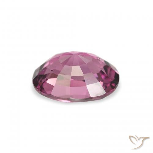 Rhodolite Garnet Gemstone in 9 x 7 mm (calibrated) Size for Sale, Rhodolite Garnet Stone in Pink Berry Purple Color