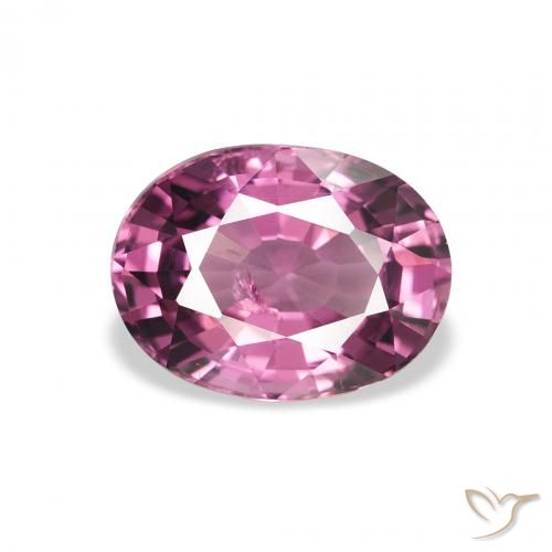 2.40ct Natural Intense Purple Rhodolite Garnet, Oval, VS