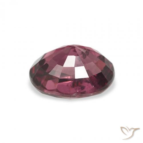 Rhodolite Garnet Gemstone in 9 x 7 mm (calibrated) Size for Sale, Rhodolite Garnet Stone in Reddish Purple Color